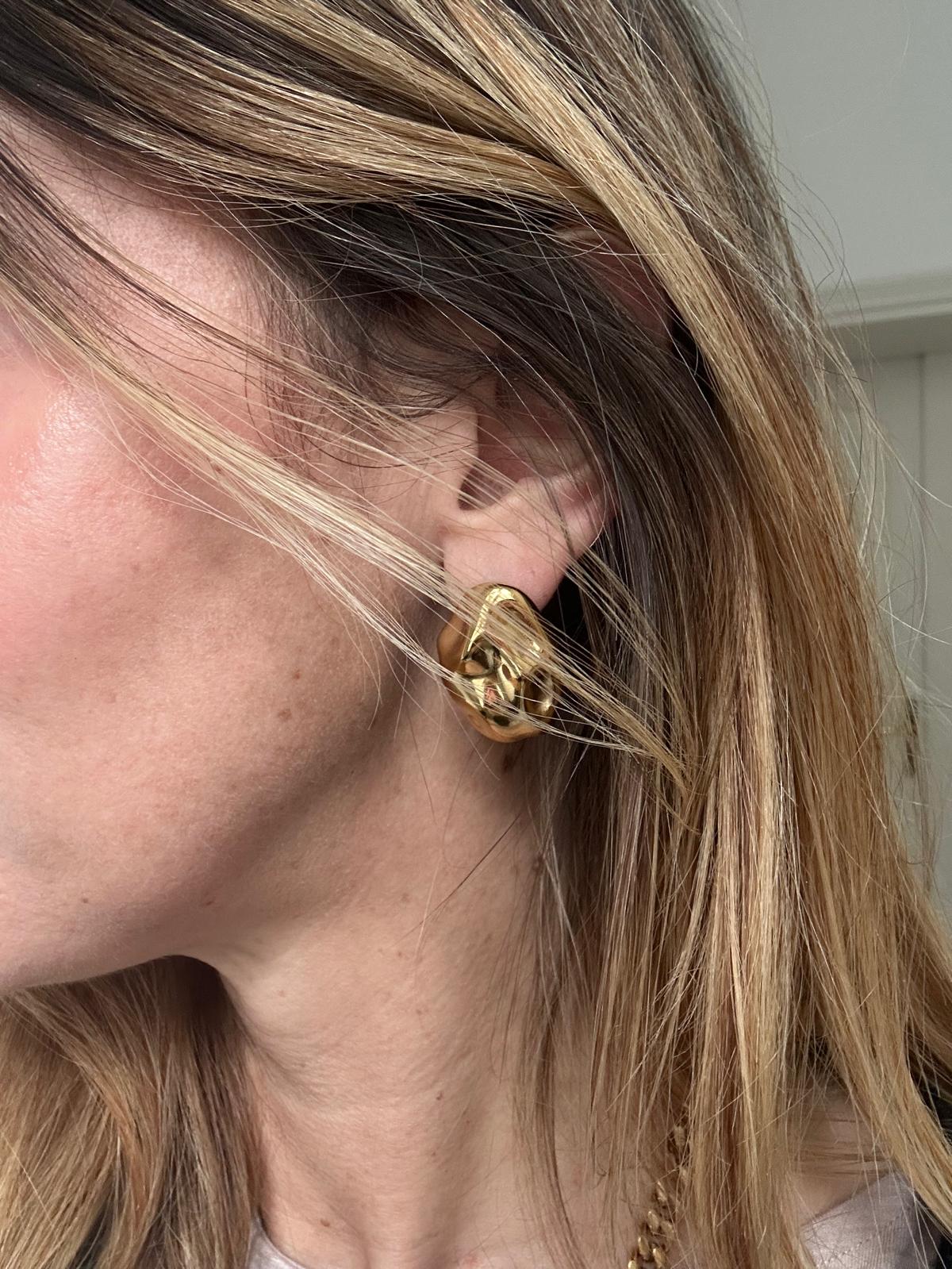 Orecchini in acciaio inossidabile anallergici e waterproof "Meredith"