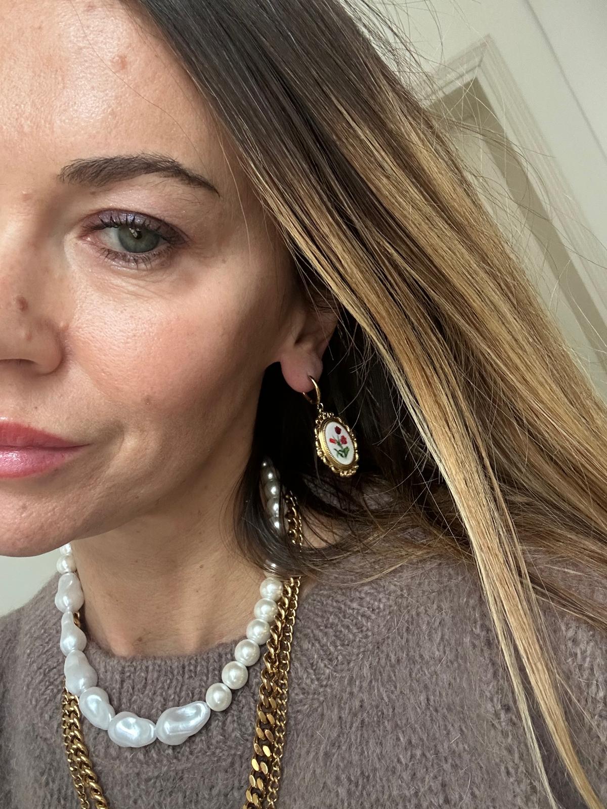 Orecchini in acciaio inossidabile anallergici e waterproof "Liz"