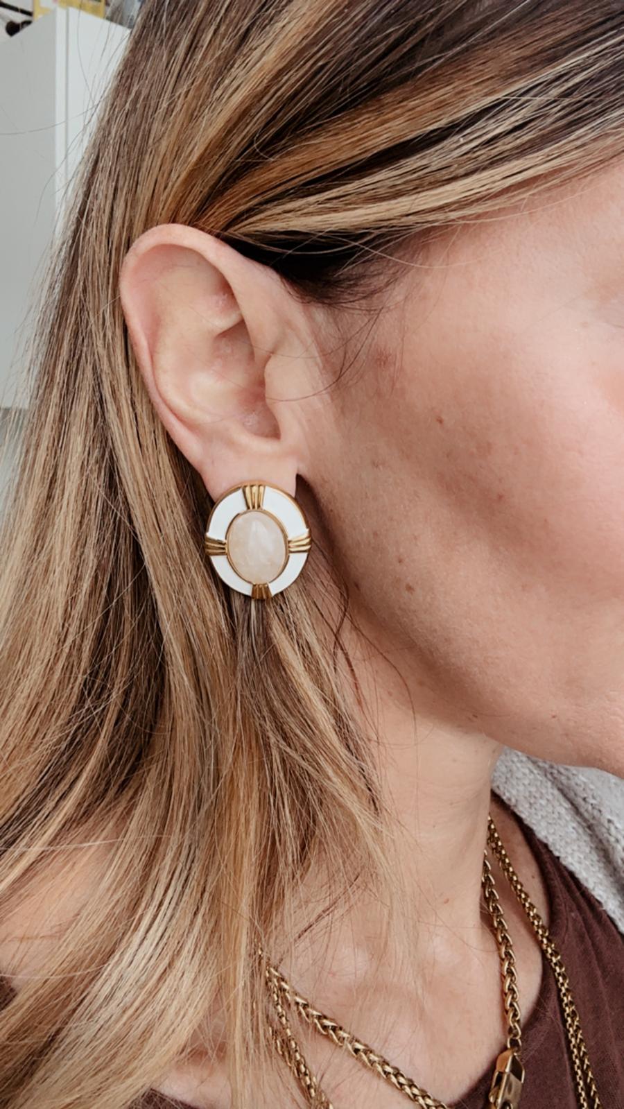 Orecchini in acciaio inossidabile anallergici e waterproof "Cleopatra"