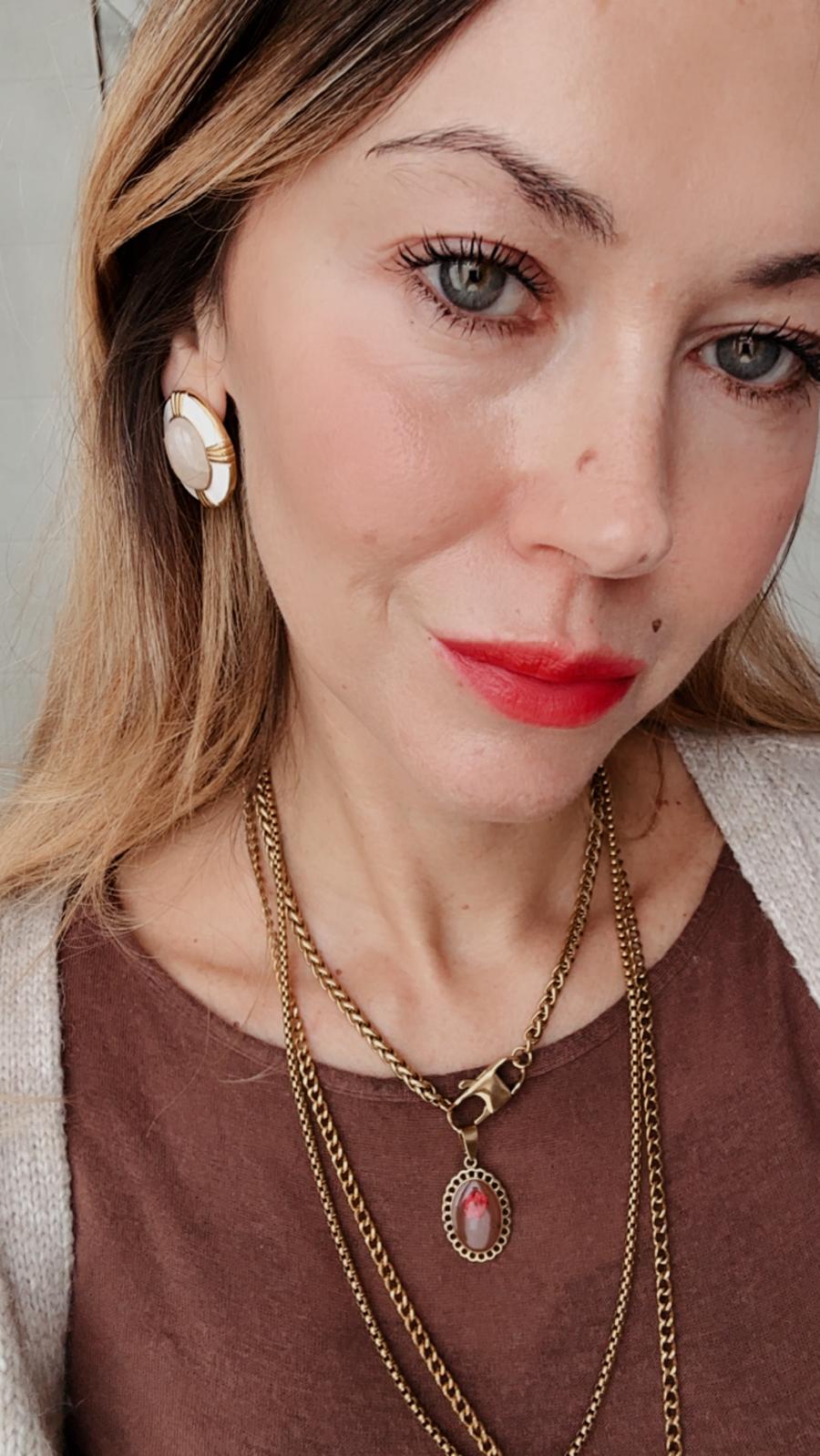 Orecchini in acciaio inossidabile anallergici e waterproof "Cleopatra"