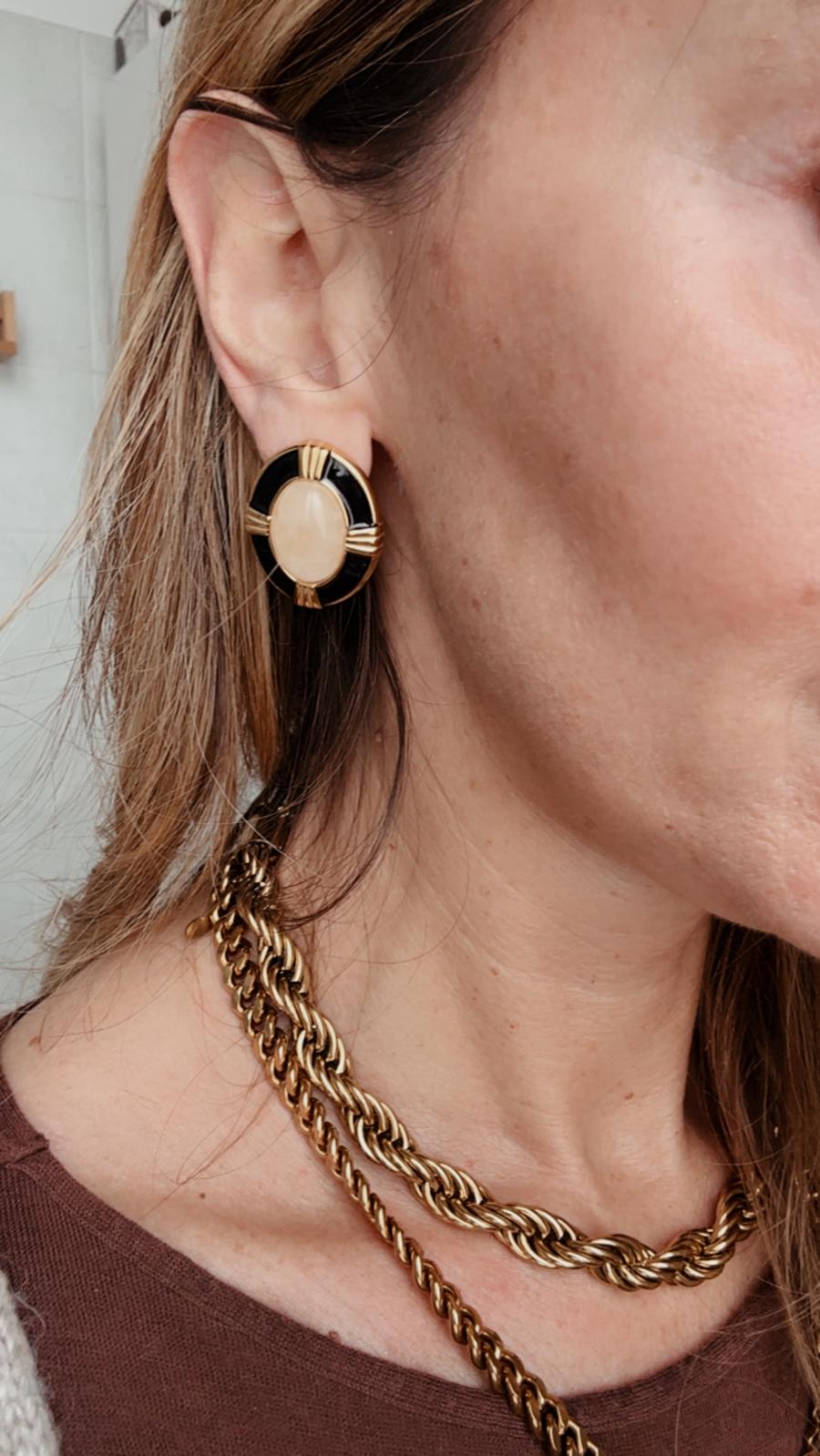 Orecchini in acciaio inossidabile anallergici e waterproof "Cleopatra"