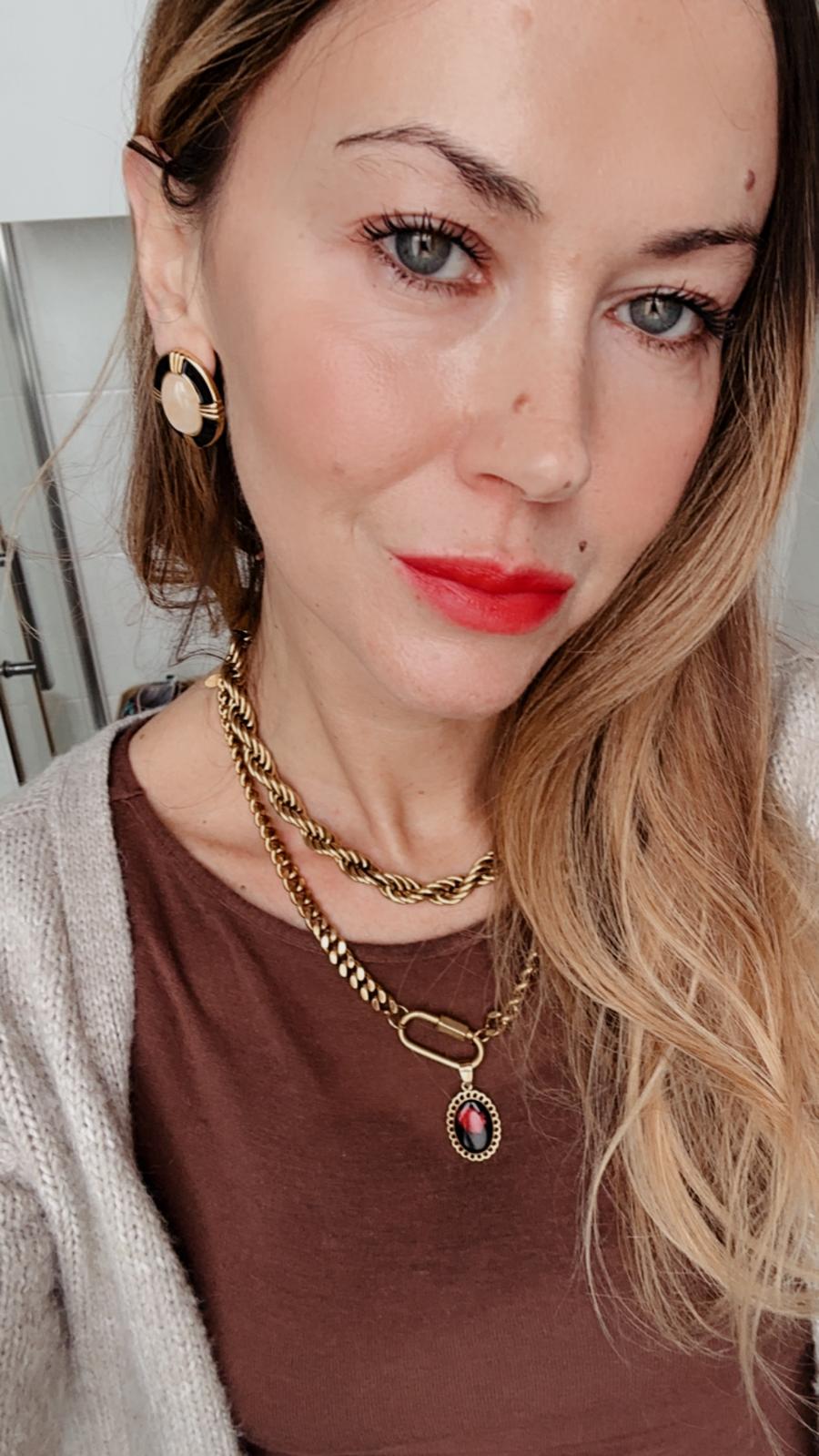 Orecchini in acciaio inossidabile anallergici e waterproof "Cleopatra"