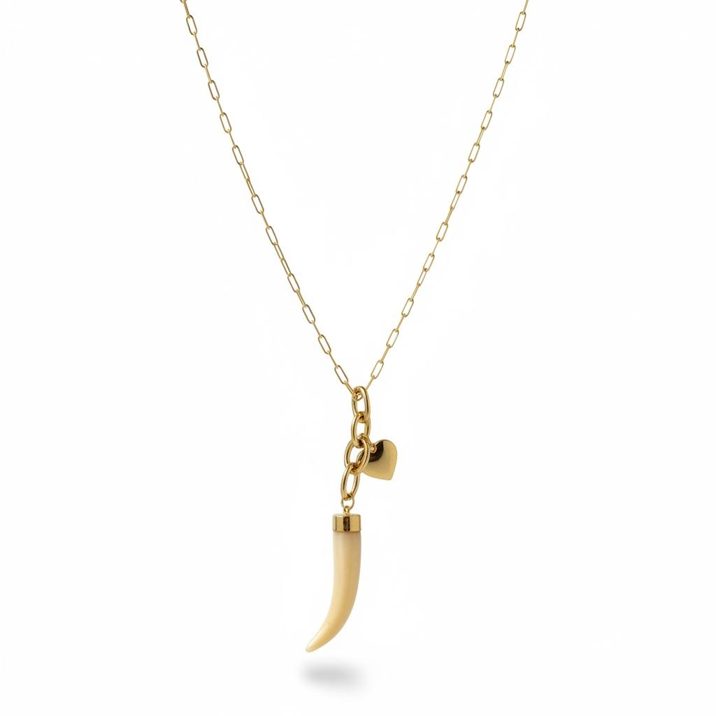 Collana in acciaio inossidabile anallergico e waterproof "India"