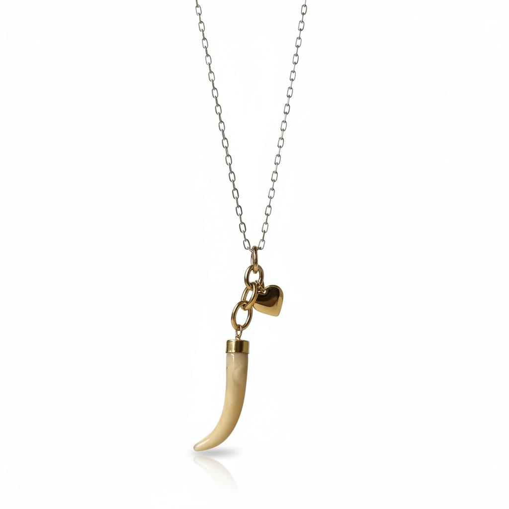 Collana in acciaio inossidabile anallergico e waterproof "India"