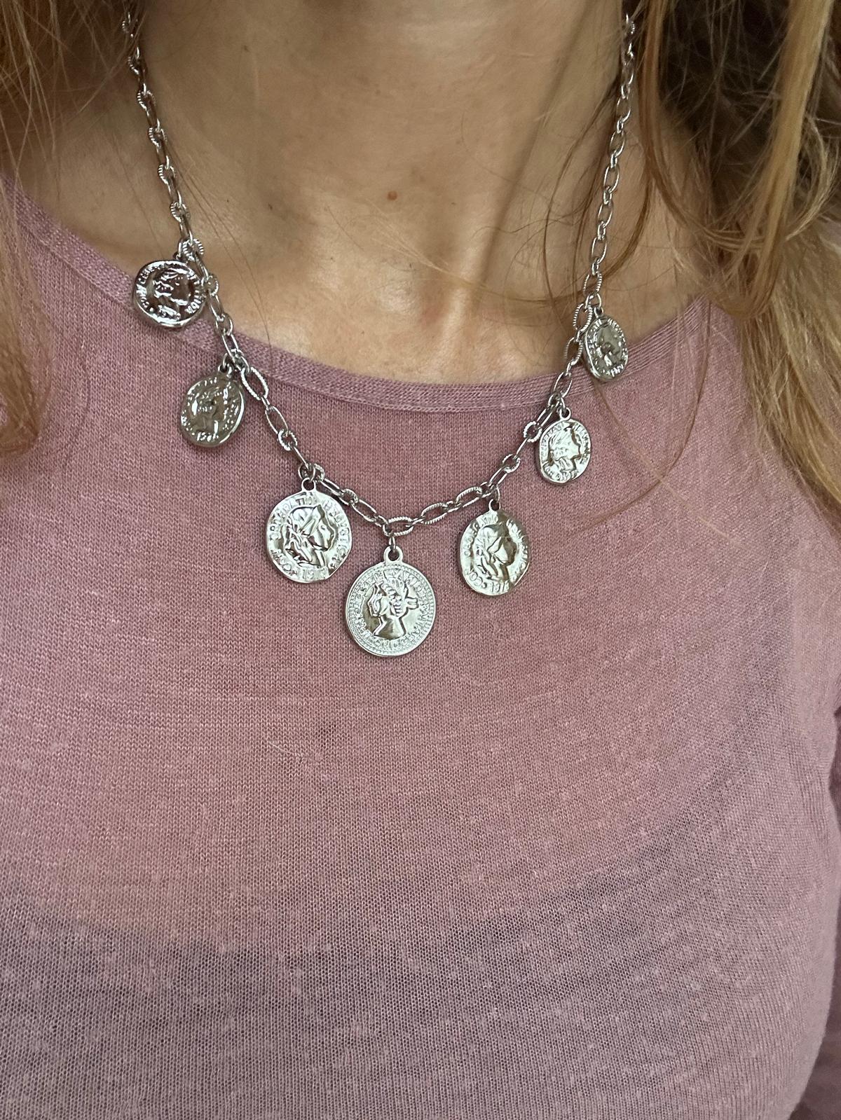 Collana in acciaio inossidabile anallergico e waterproof "Penny"