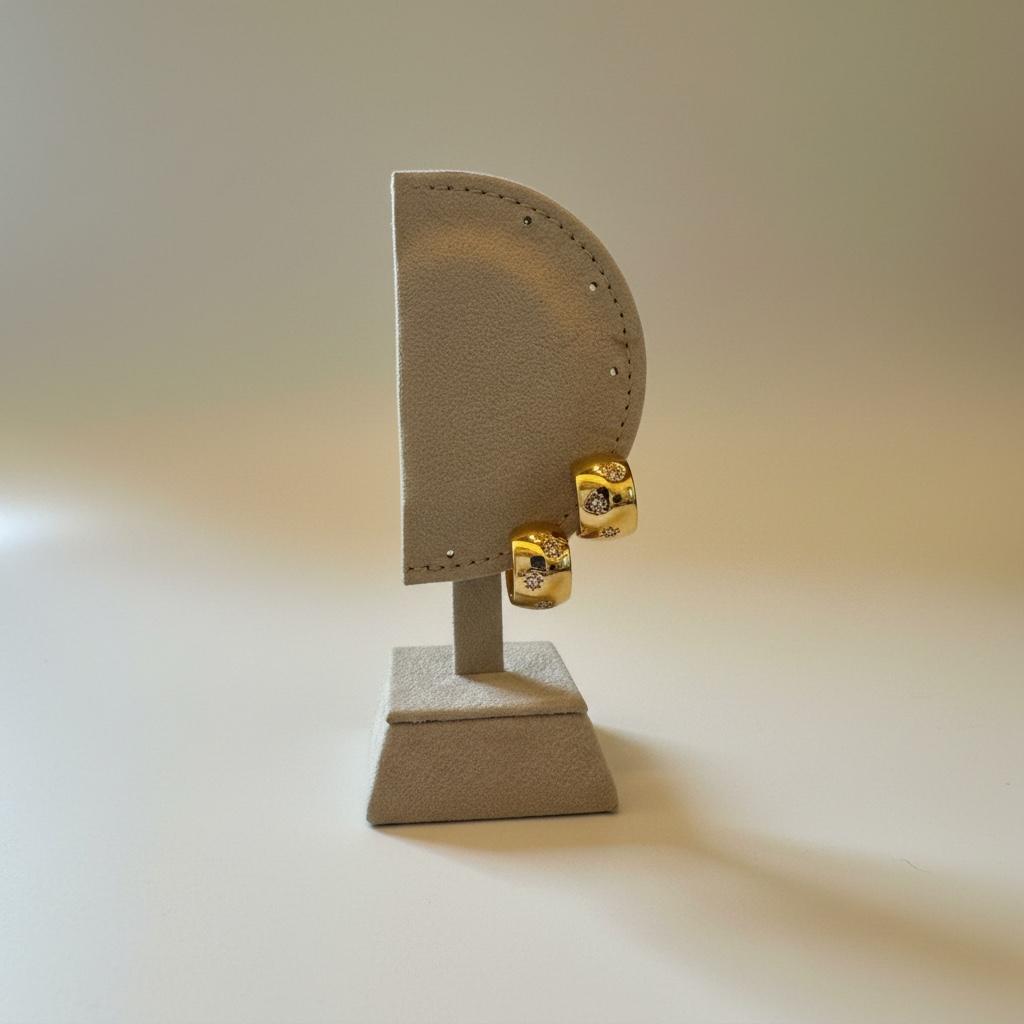 Orecchini in acciaio inossidabile anallergici e waterproof "Chicca"