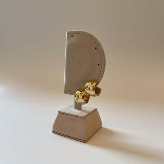 Orecchini in acciaio inossidabile anallergici e waterproof "Chicca"