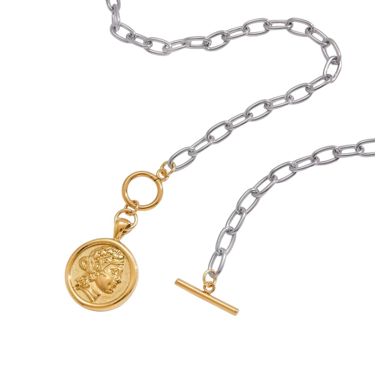 Collana in acciaio inossidabile anallergico e waterproof "Matilde"