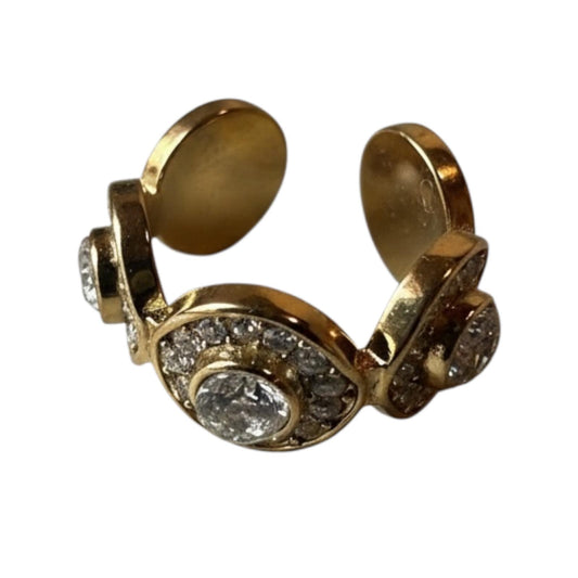 Ear Cuff in acciaio inossidabile anallergici e waterproof "Elena"