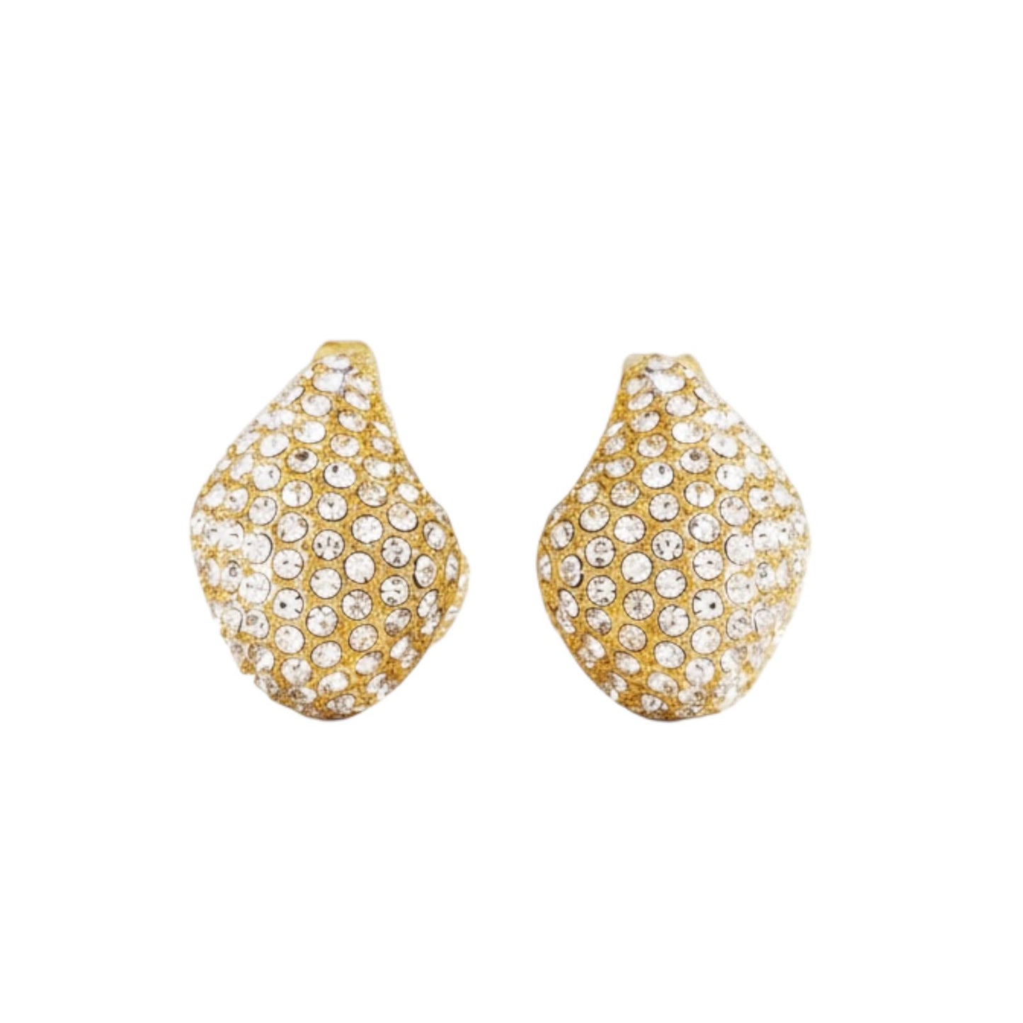 Orecchini in acciaio inossidabile anallergici e waterproof placcati oro 18K "Margot"