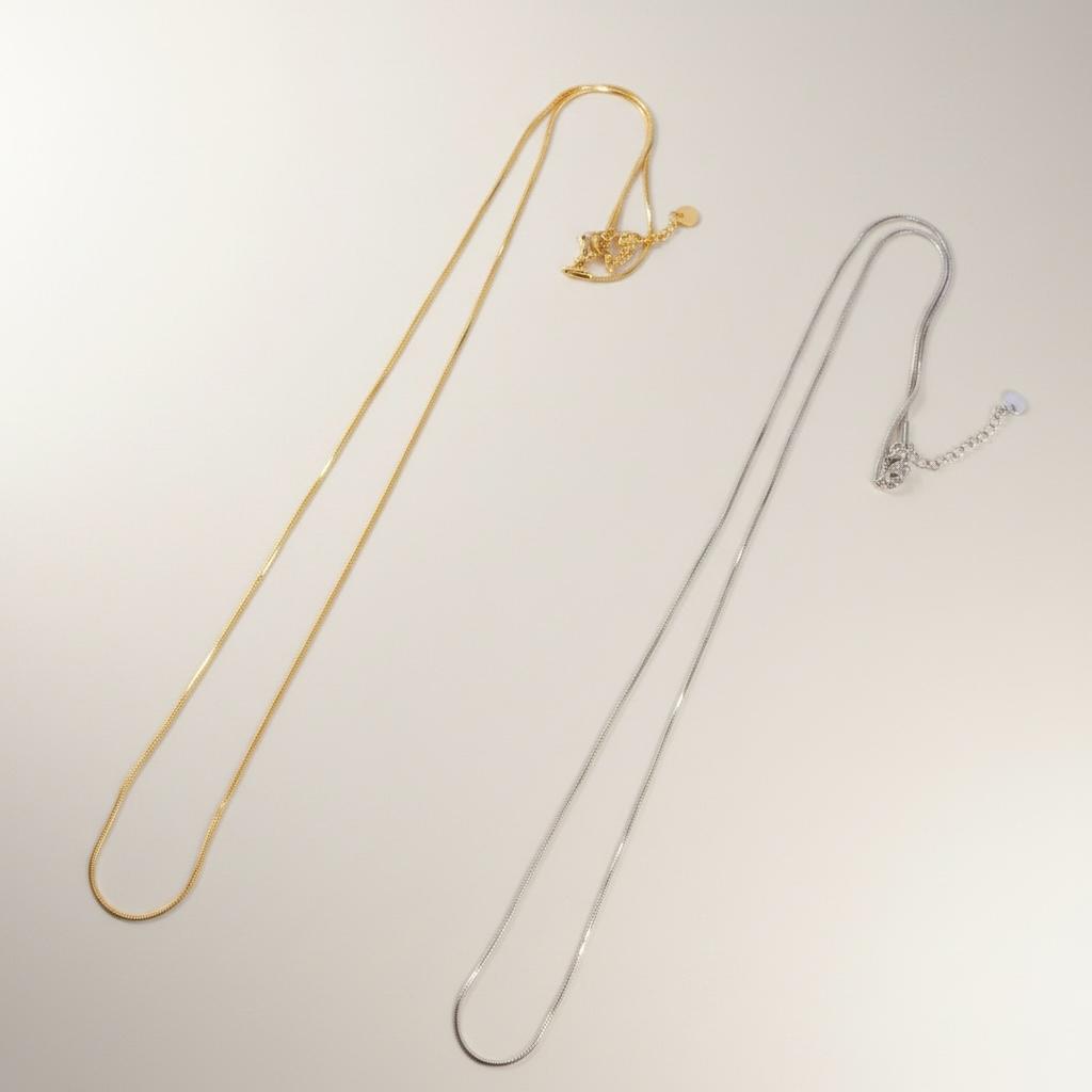 Collana in acciaio inossidabile anallergica e waterproof "Basic"