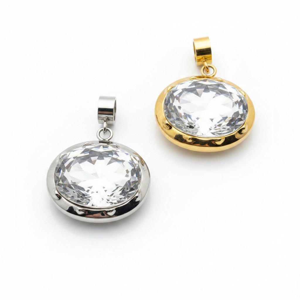 Collana in acciaio inossidabile anallergica e waterproof "Pulsar"