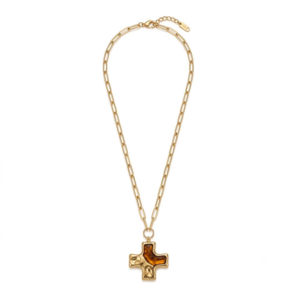Collana in acciaio inossidabile anallergica e waterproof "Grazia"
