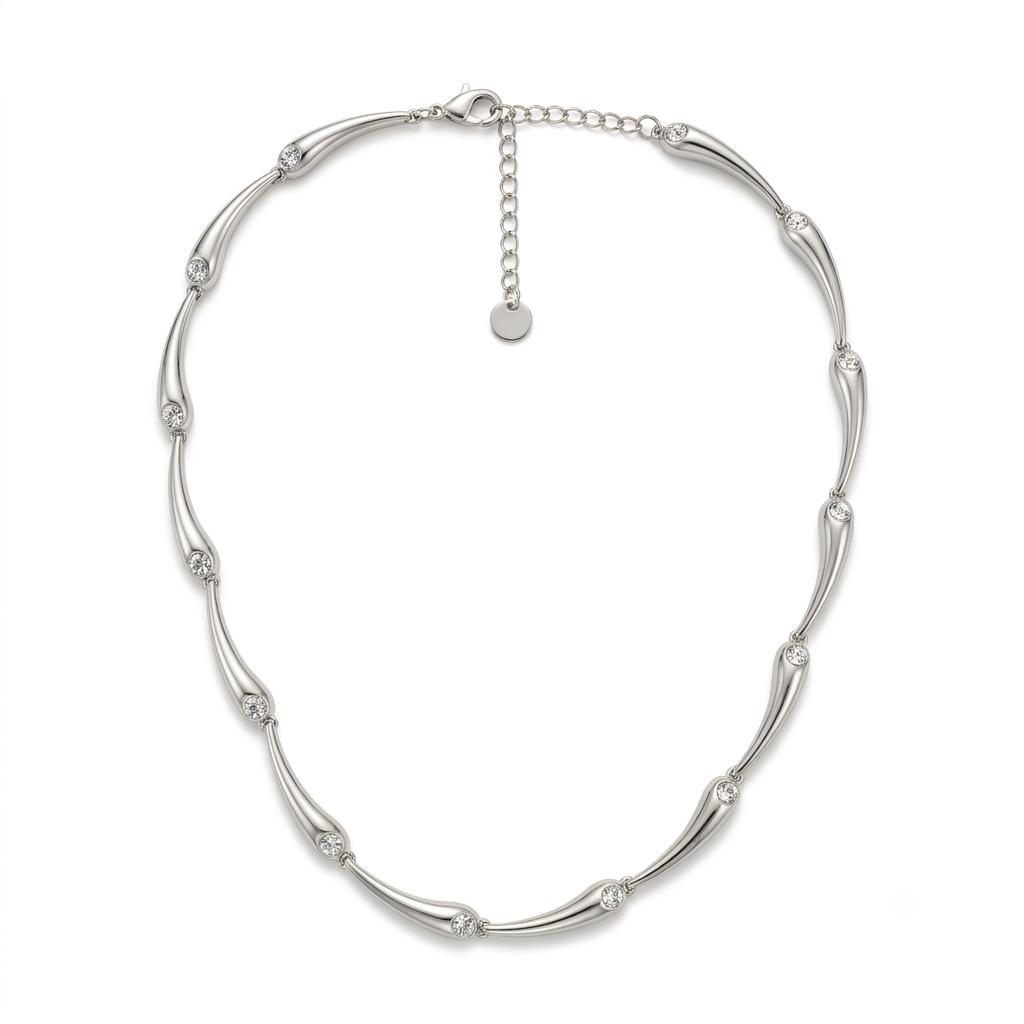 Collana in acciaio inossidabile anallergica e waterproof "Frida"