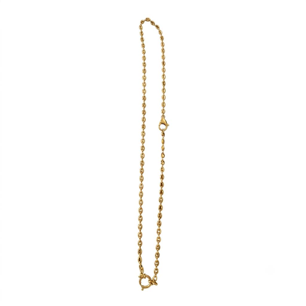 Collana in acciaio inossidabile anallergica e waterproof "Split"