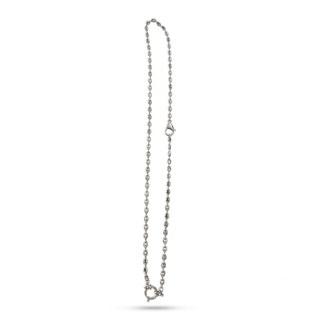 Collana in acciaio inossidabile anallergica e waterproof "Split"
