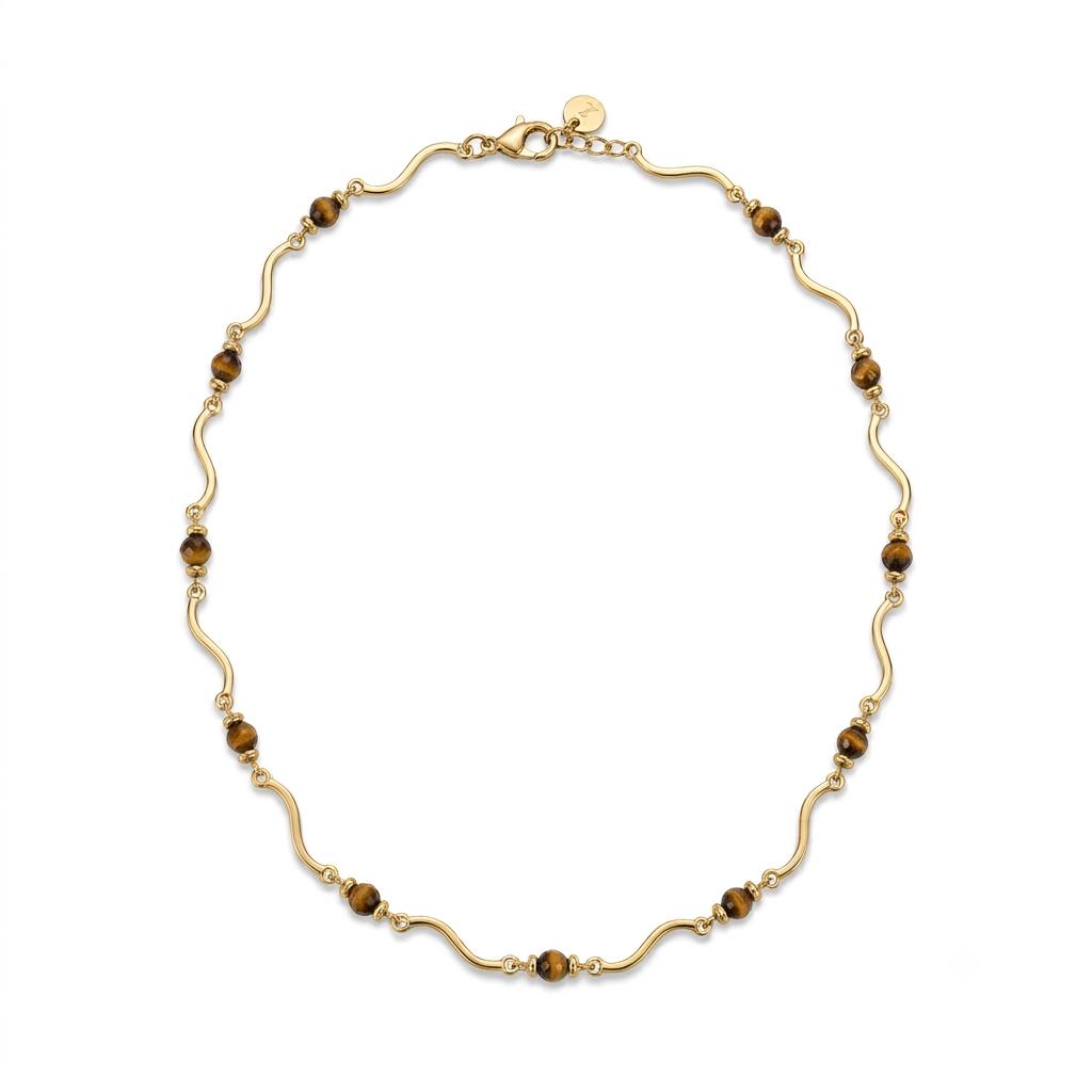 Collana in acciaio inossidabile anallergica e waterproof "Kelly"