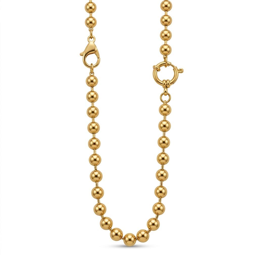 Collana in acciaio inossidabile anallergica e waterproof "Double"