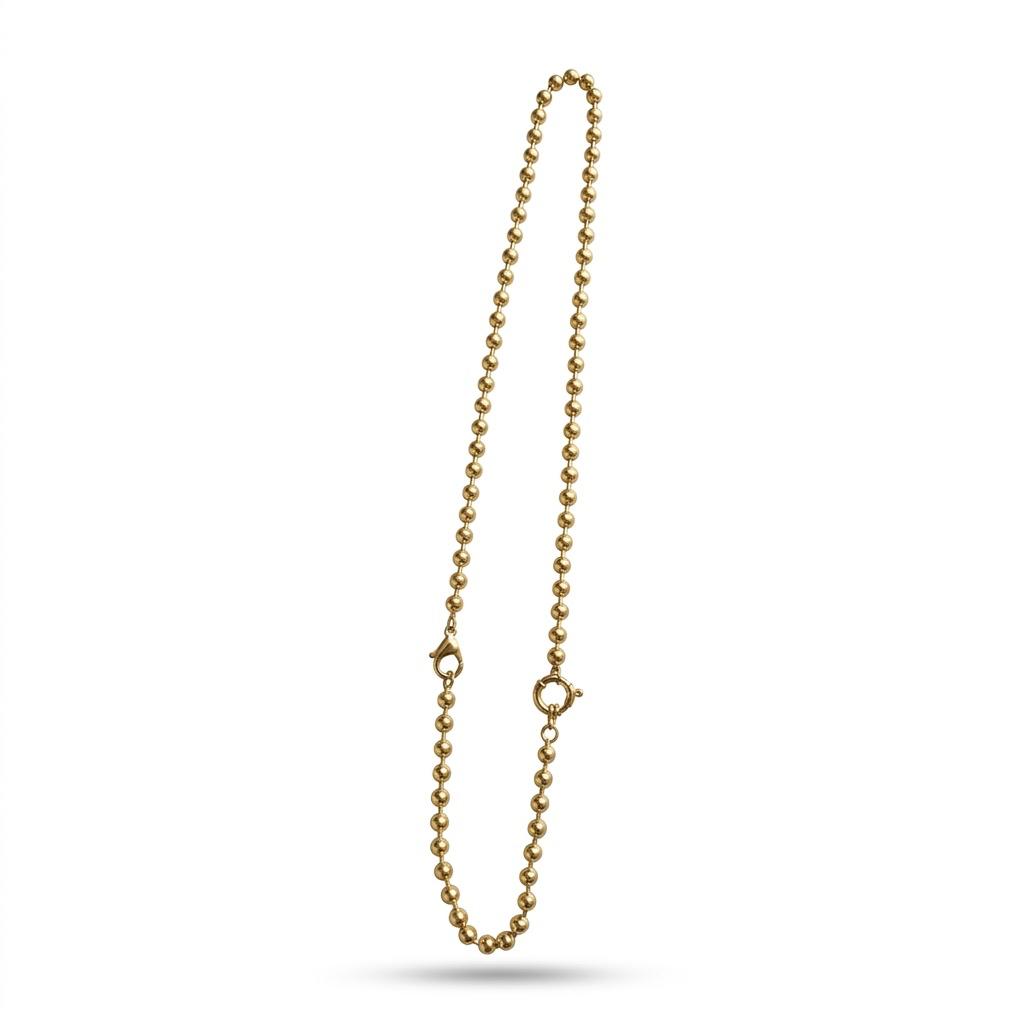 Collana in acciaio inossidabile anallergica e waterproof "Double"