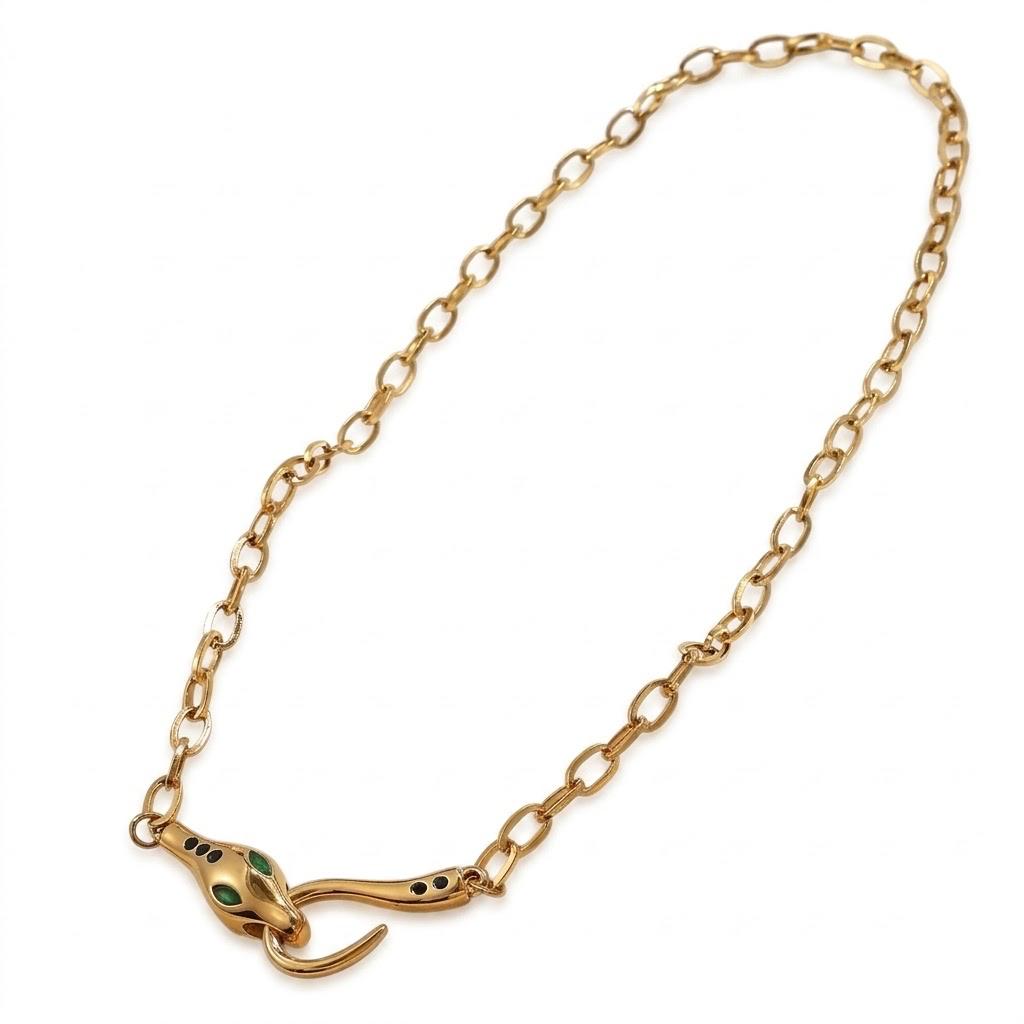 Collana in acciaio inossidabile waterproof "Veleno"