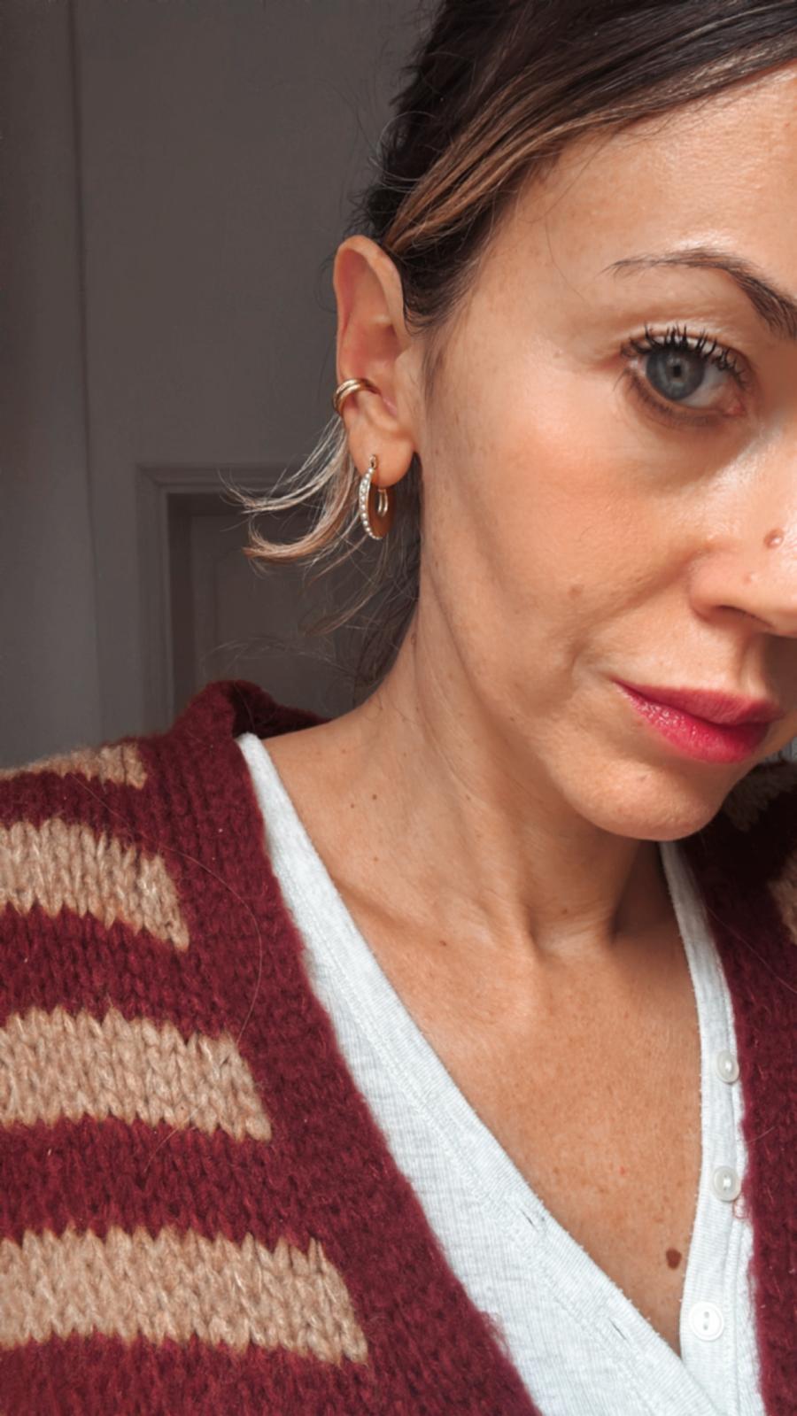 Ear Cuff in acciaio inossidabile anallergici e waterproof "Sissy"