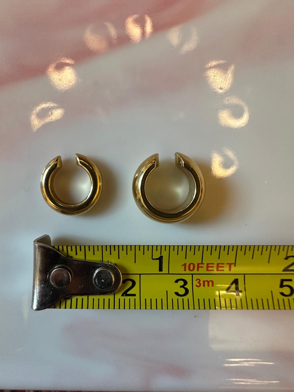 Ear Cuff in acciaio inossidabile anallergici e waterproof "Mimì e Cocò"