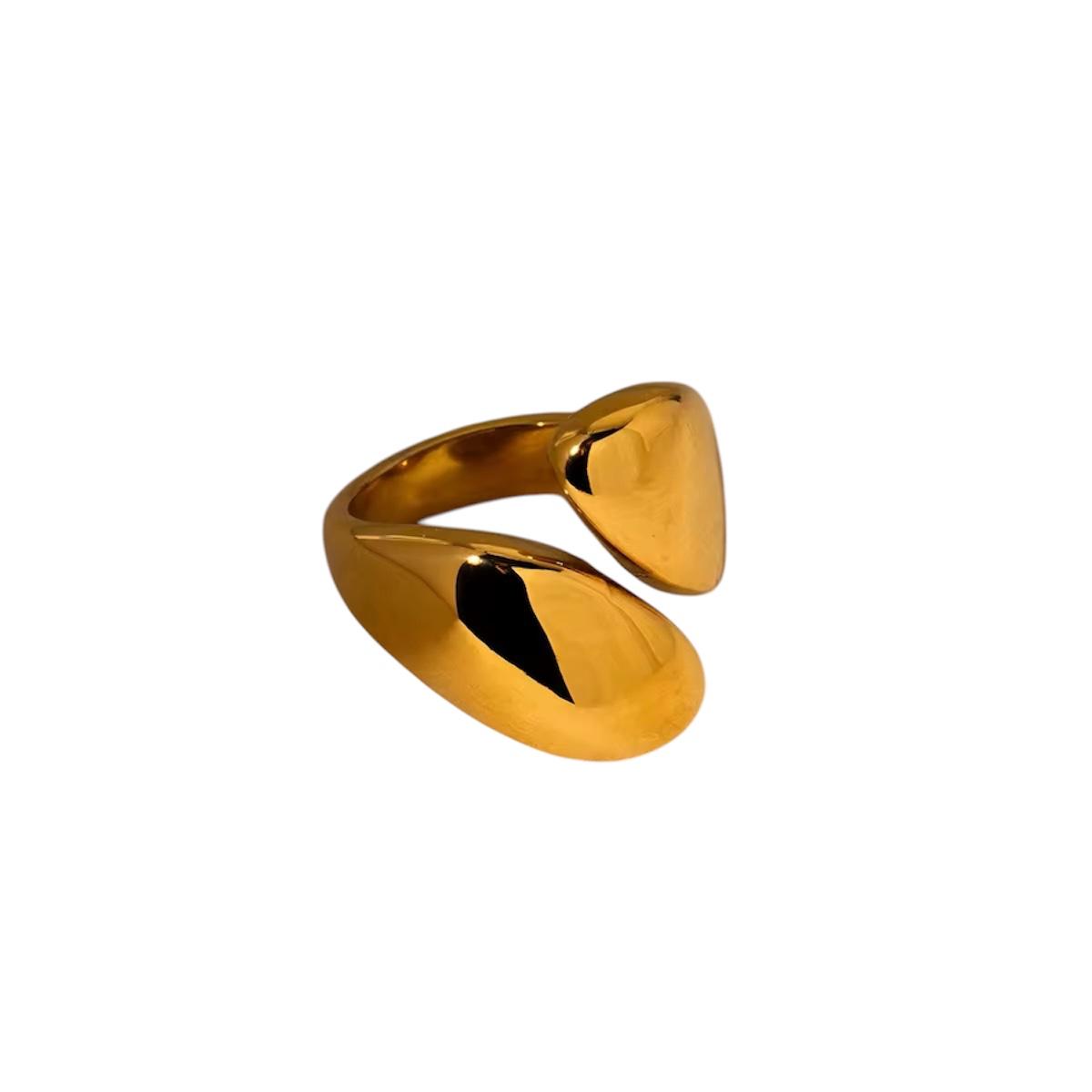 Anello in acciaio inossidabile anallergico e waterproof "Dipende"
