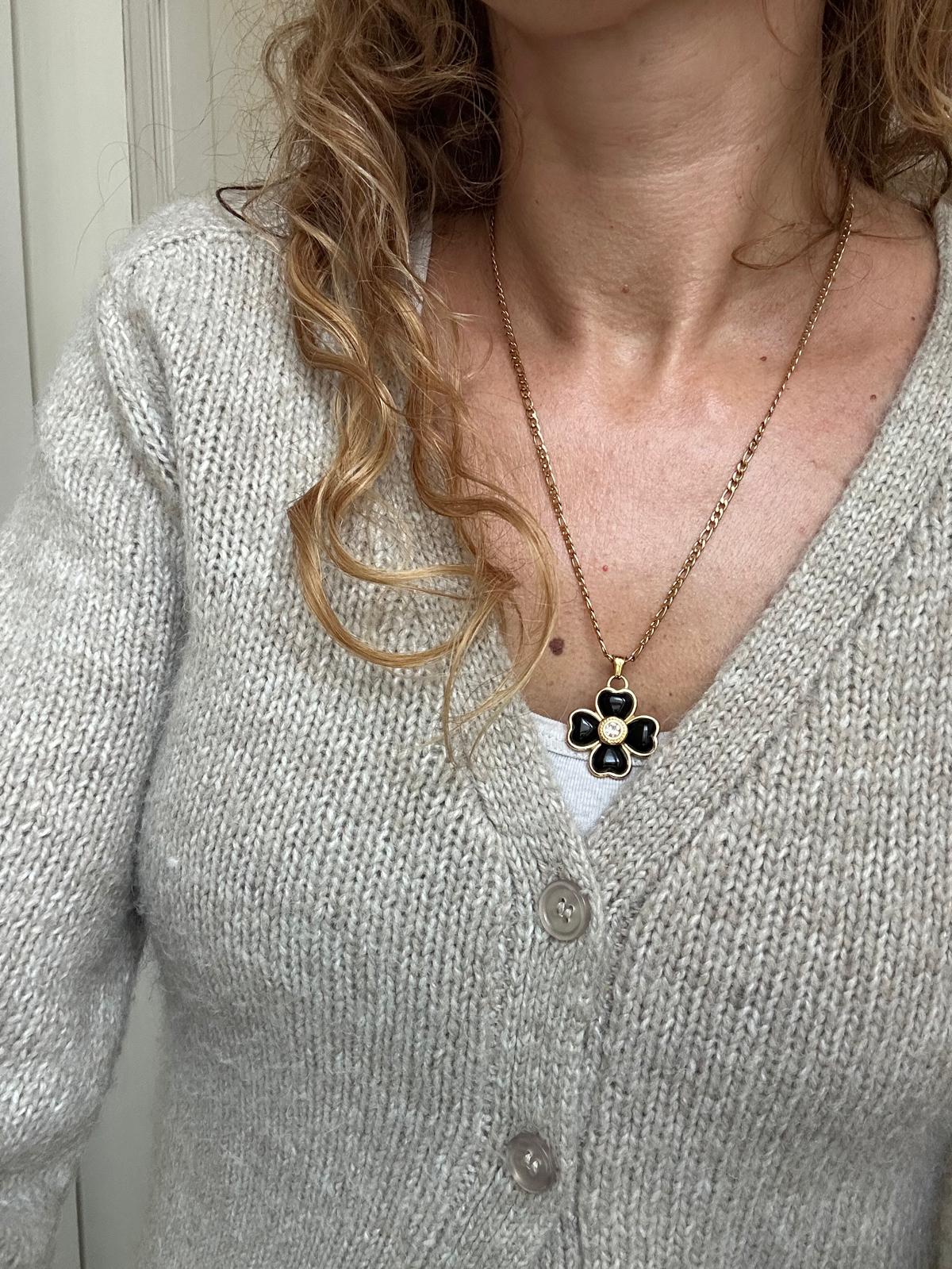 Collana in acciaio inossidabile anallergica e waterproof "Norvina"