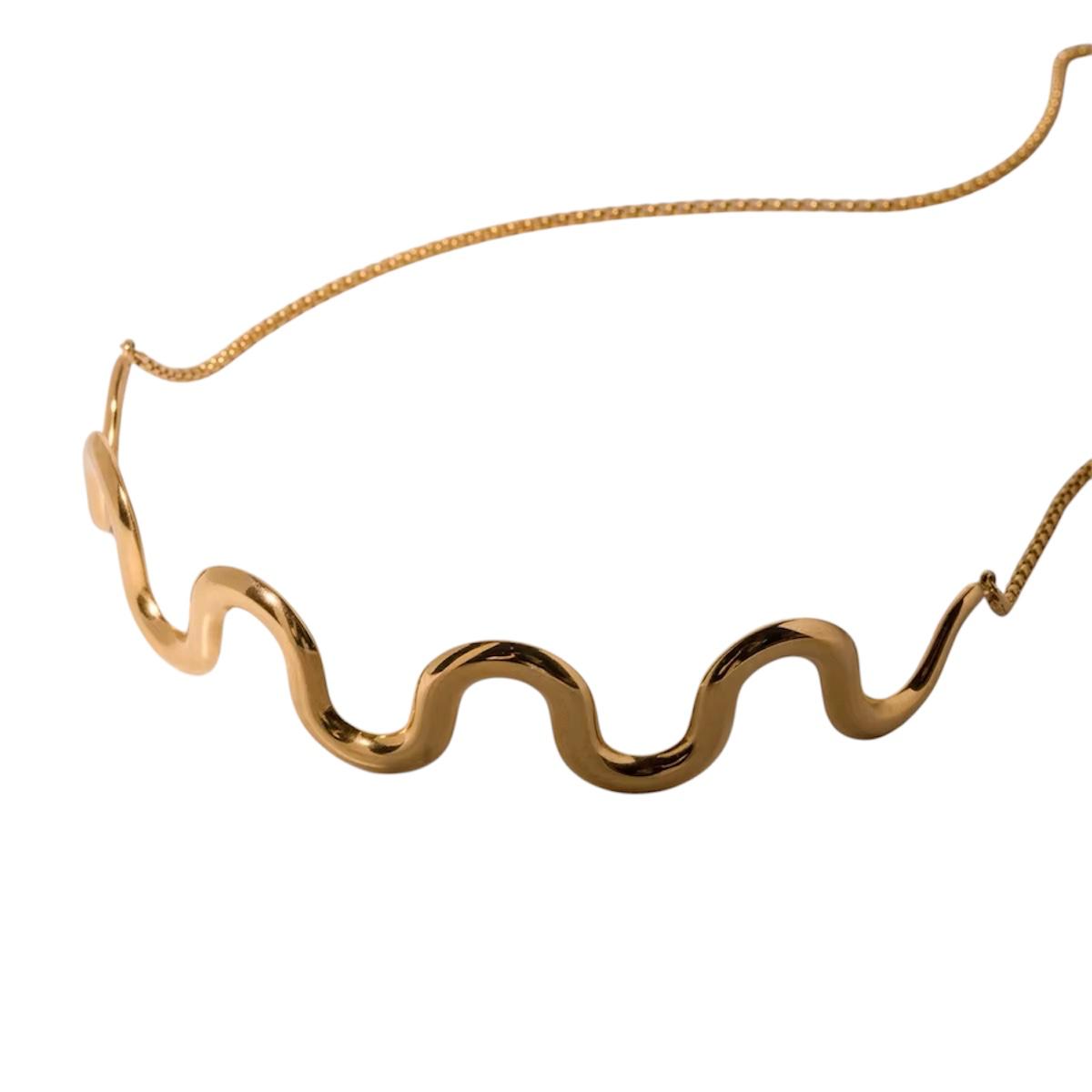 Collana in acciaio inossidabile anallergica e waterproof "Parkour"