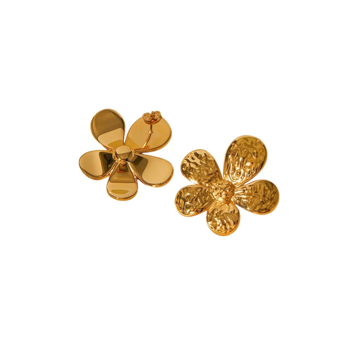 Orecchini in acciaio inossidabile anallergici e waterproof "Daisy"