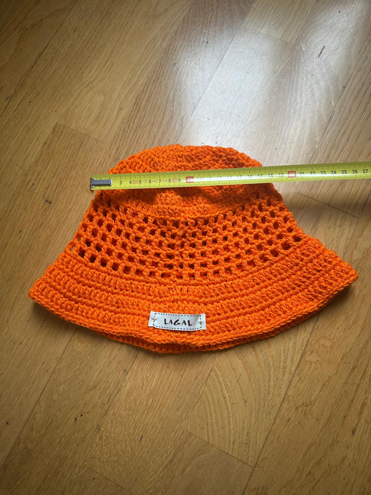 Cappello Milly fatto all'uncinetto in puro cotone