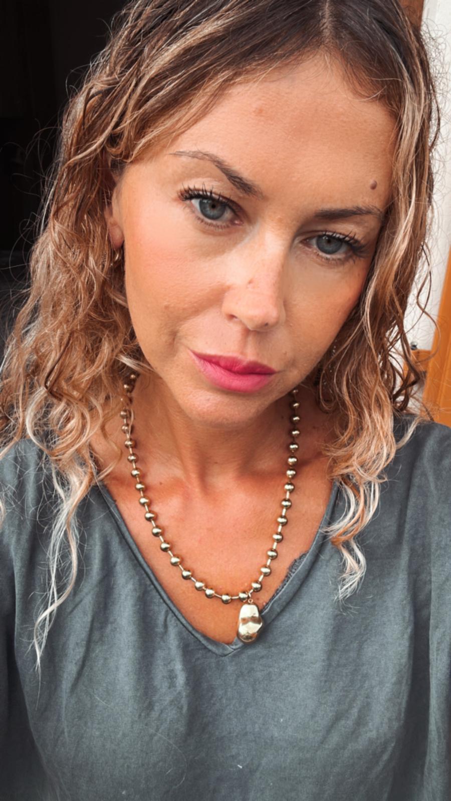 Collana in acciaio inossidabile anallergica e waterproof "Frida"