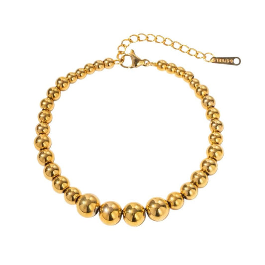 Bracciale in acciaio inossidabile anallergico e waterproof "Olivia"