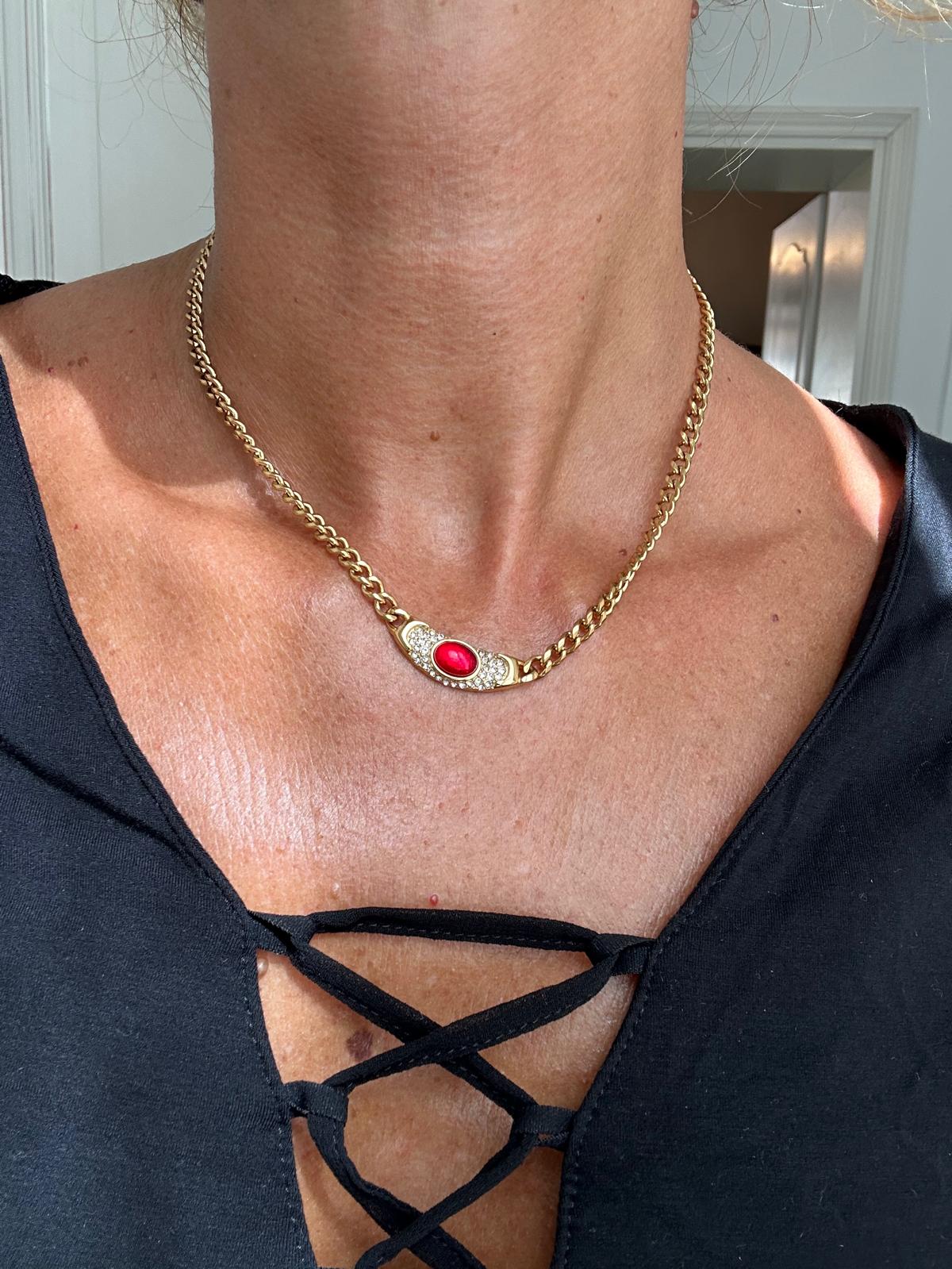 Collana in acciaio inossidabile anallergica e waterproof "Fanny"