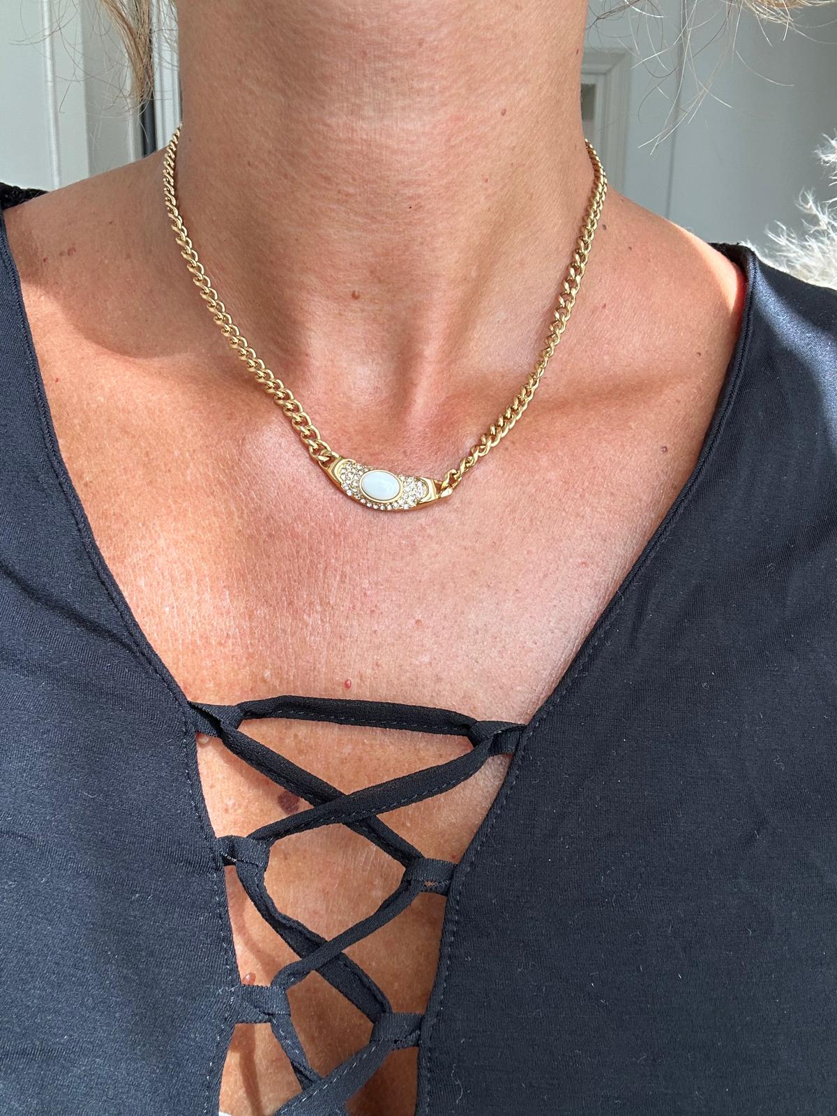 Collana in acciaio inossidabile anallergica e waterproof "Fanny"