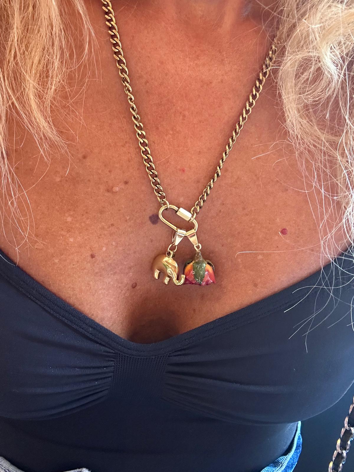 Collana in acciaio inossidabile anallergica e waterproof "Dolly"