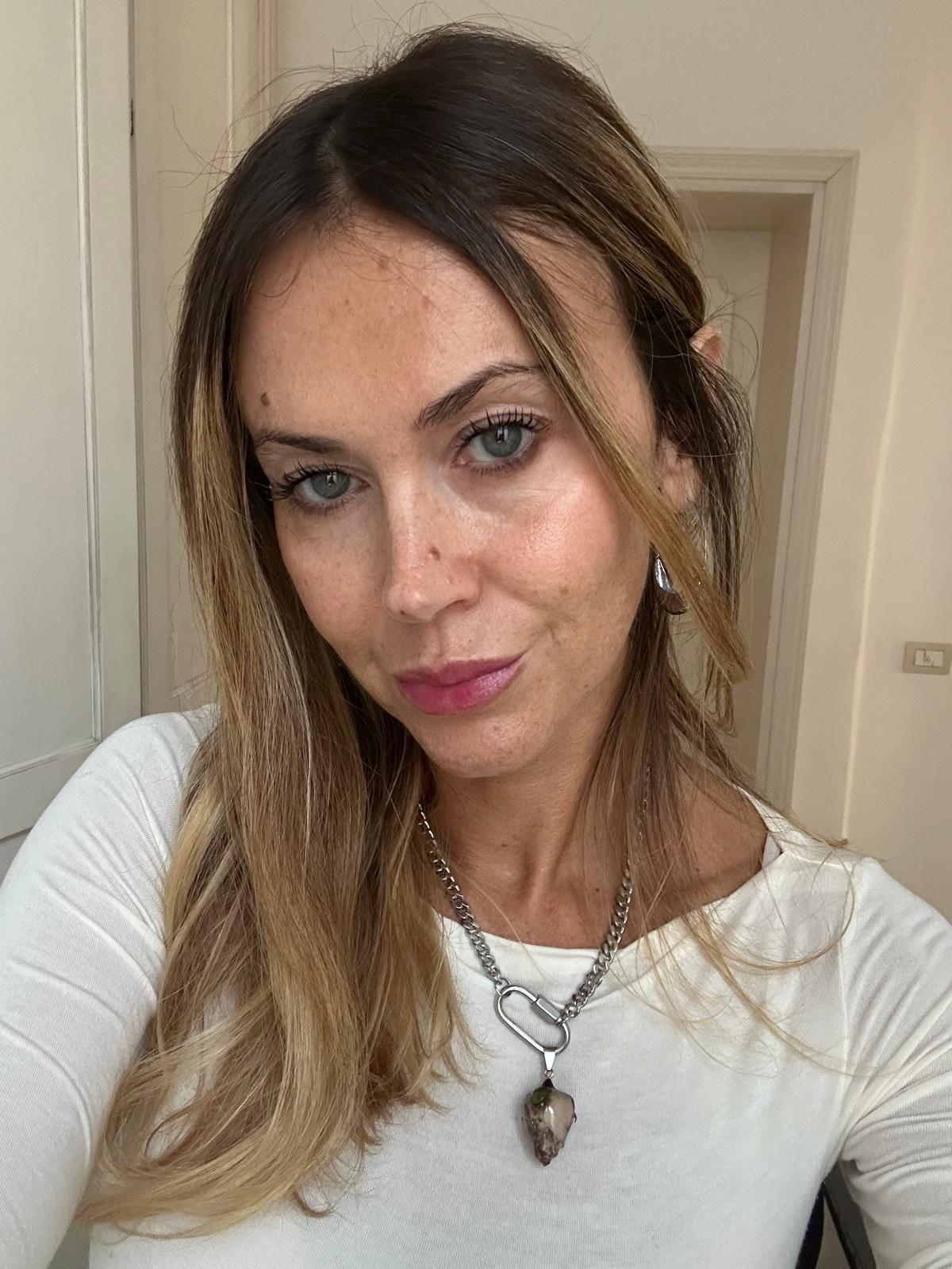 Collana in acciaio inossidabile anallergica e waterproof "Agganciami"