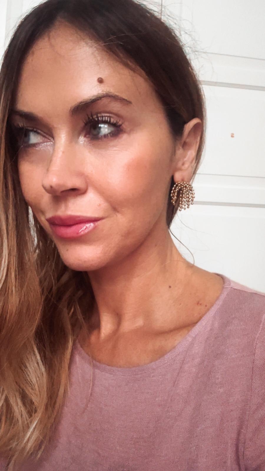 Orecchini in acciaio inossidabile anallergici e waterproof "Ciuffo"