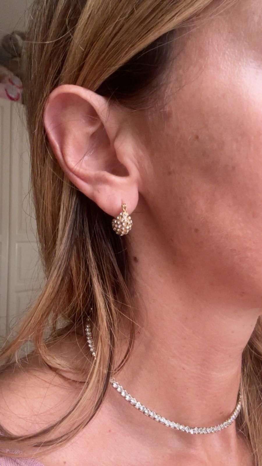 Orecchini in acciaio inossidabile anallergici e waterproof "Khloe"