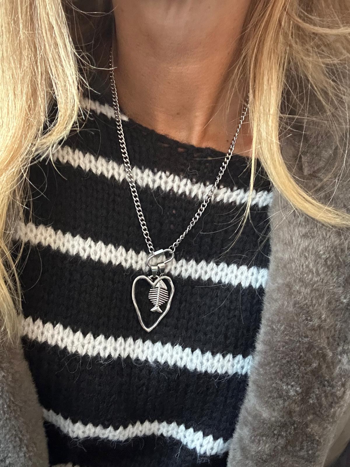 Collana in acciaio inossidabile anallergica e waterproof "Dolly"