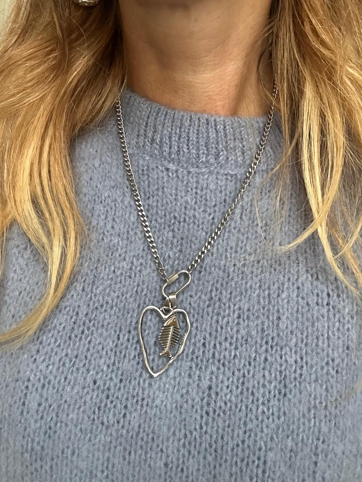 Collana in acciaio inossidabile anallergica e waterproof "Dolly"