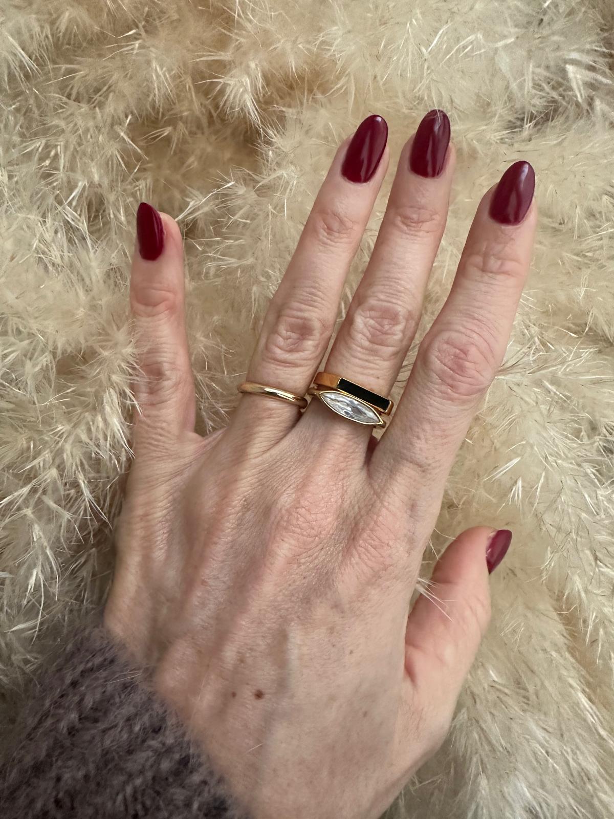 Anello in acciaio inossidabile anallergico e waterproof "Panther”