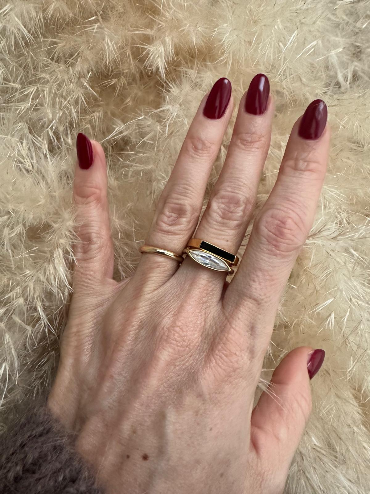 Anello in acciaio inossidabile anallergico e waterproof "Panther”