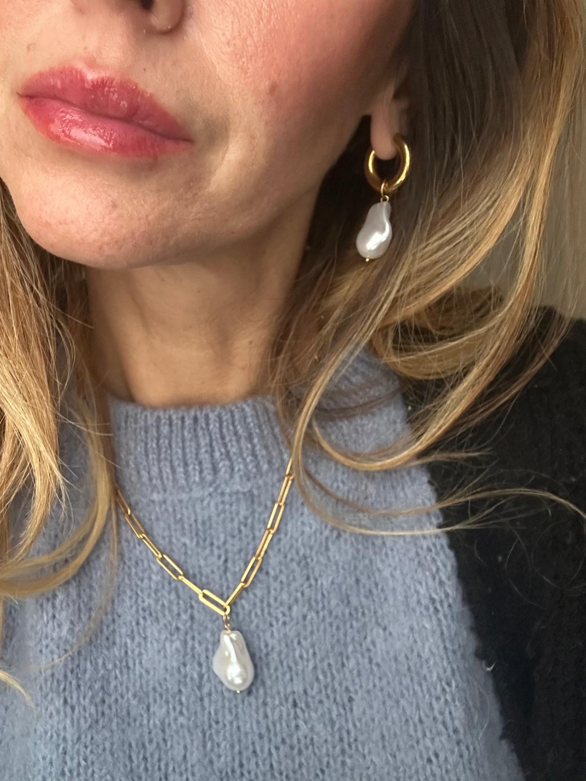 Orecchini in acciaio inossidabile, anallergici e waterproof "Sciccheria"