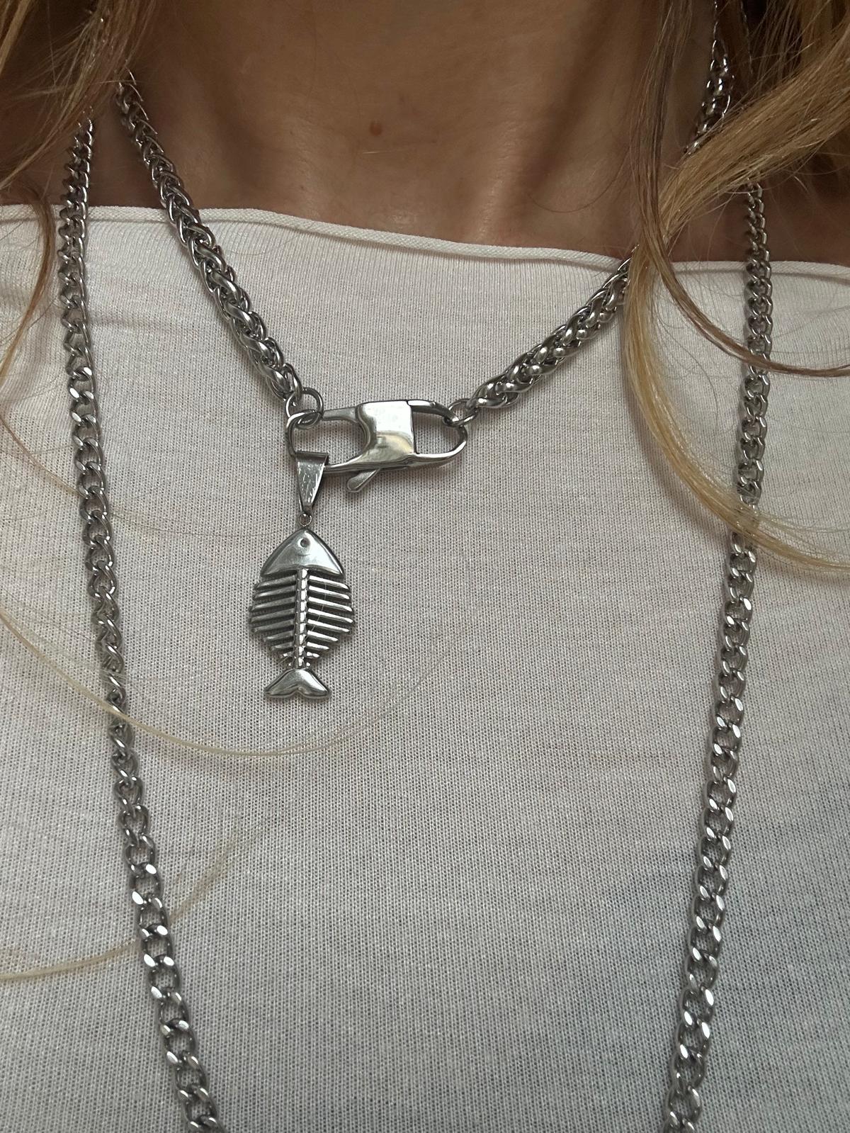 Collana in acciaio inossidabile anallergica e waterproof "Kate"