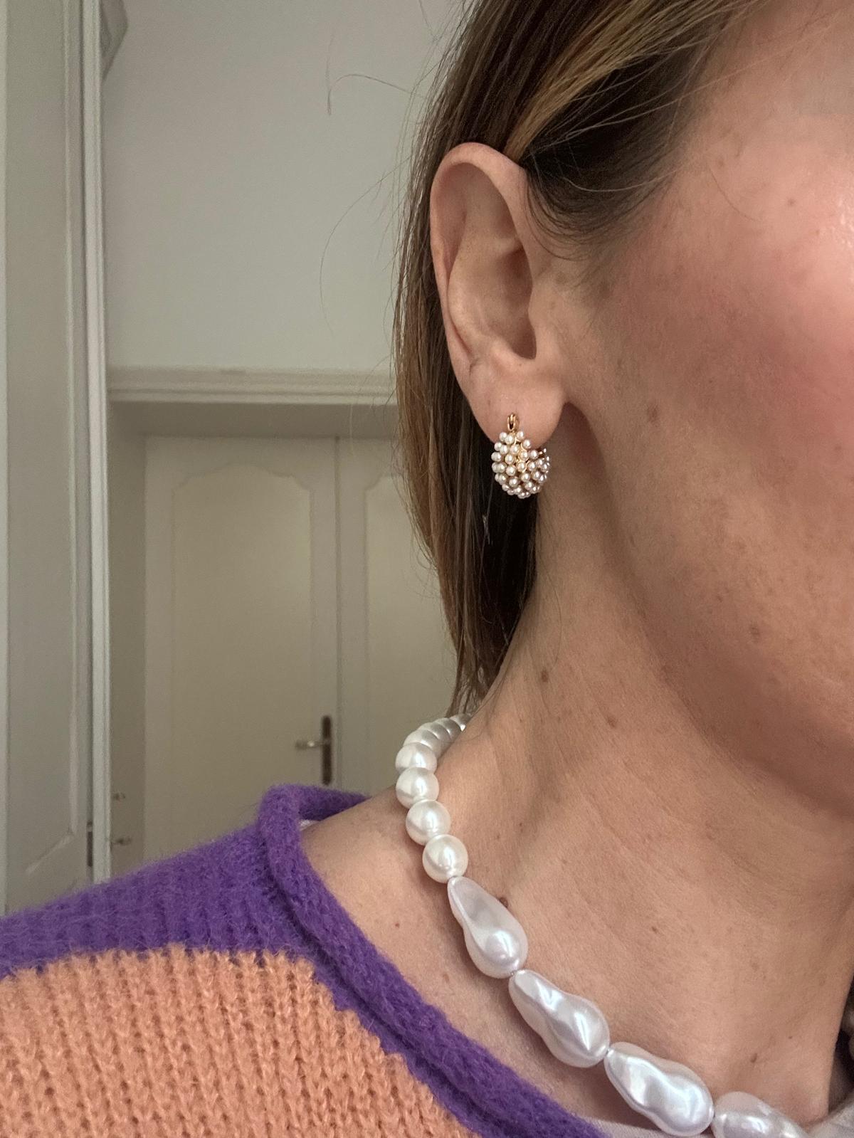 Orecchini in acciaio inossidabile anallergici e waterproof "Khloe"