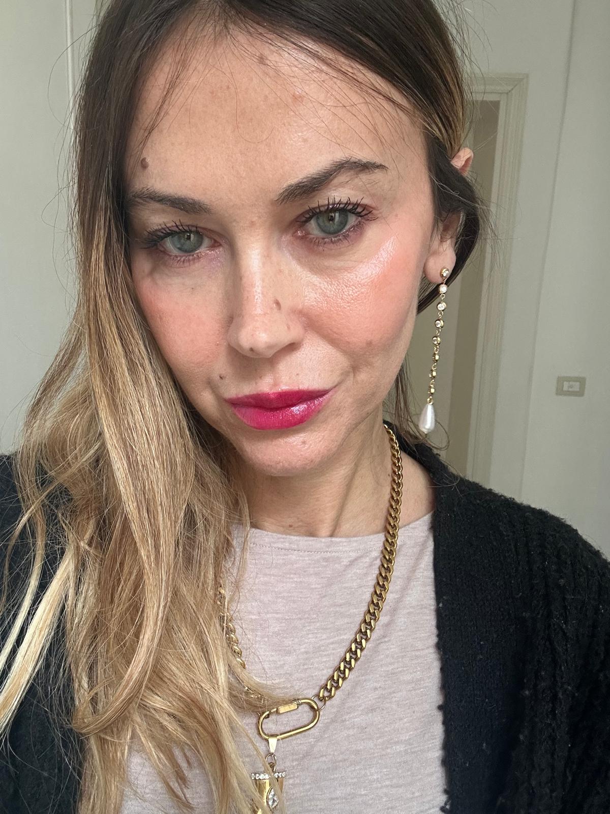 Orecchini in acciaio inossidabile anallergici e waterproof "Susanna"