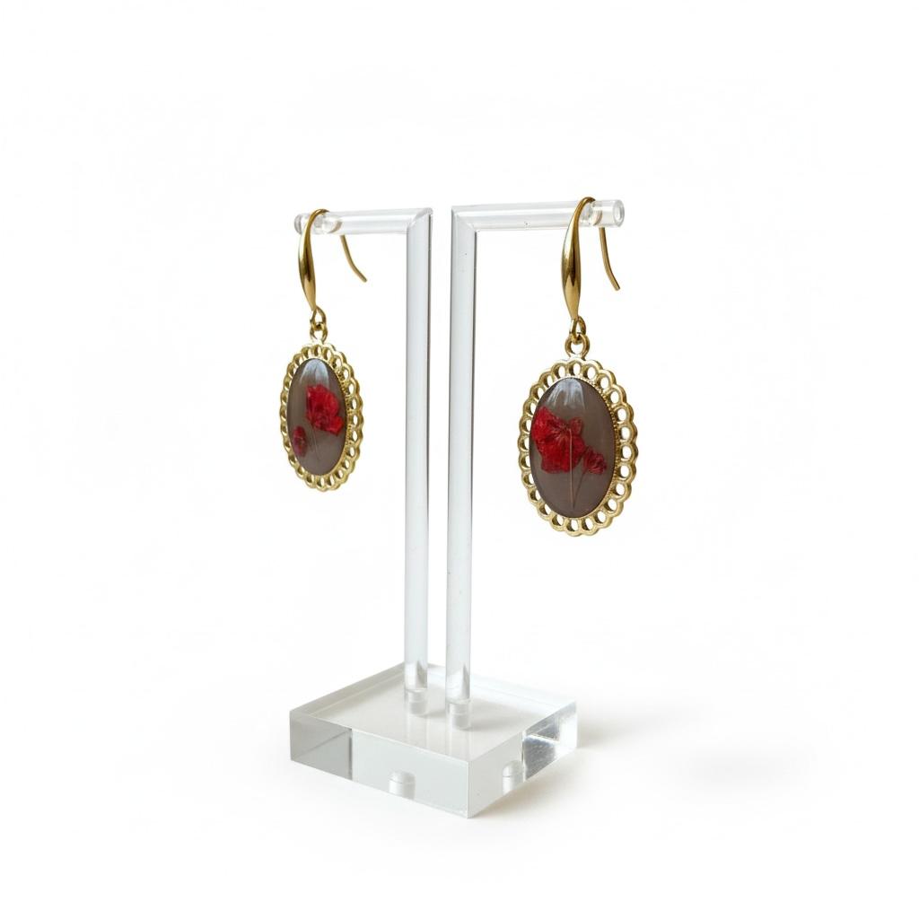 Orecchini in acciaio inossidabile anallergici e waterproof "Sissy"