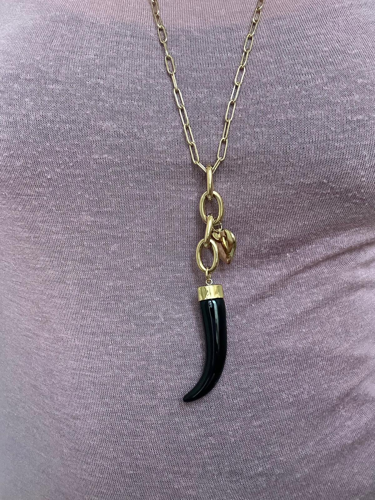 Collana in acciaio inossidabile anallergico e waterproof "India"