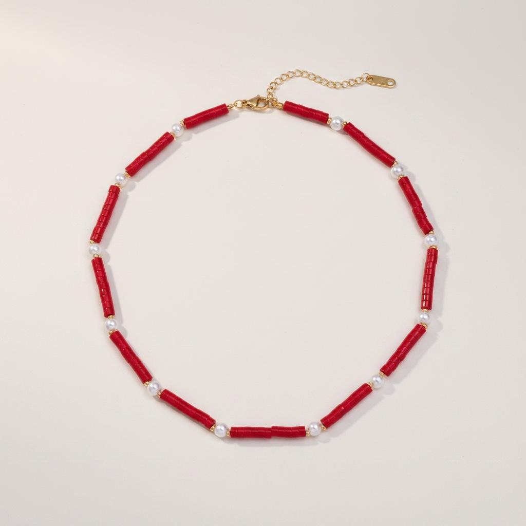 Collana in acciaio inossidabile anallergica e waterproof "Rossella"